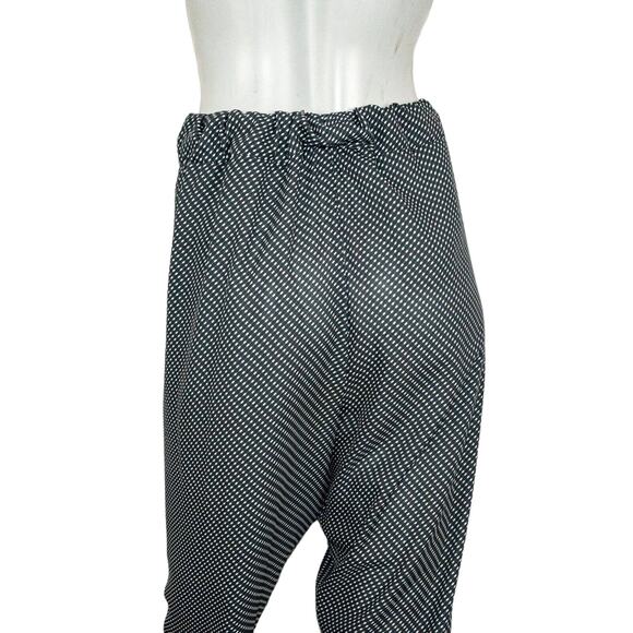 Tomas Maier Elastic waist Easy Pants in Black white square size 6 - Picture 10 of 10